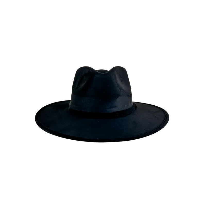 Vegan Suede Rancher - Black