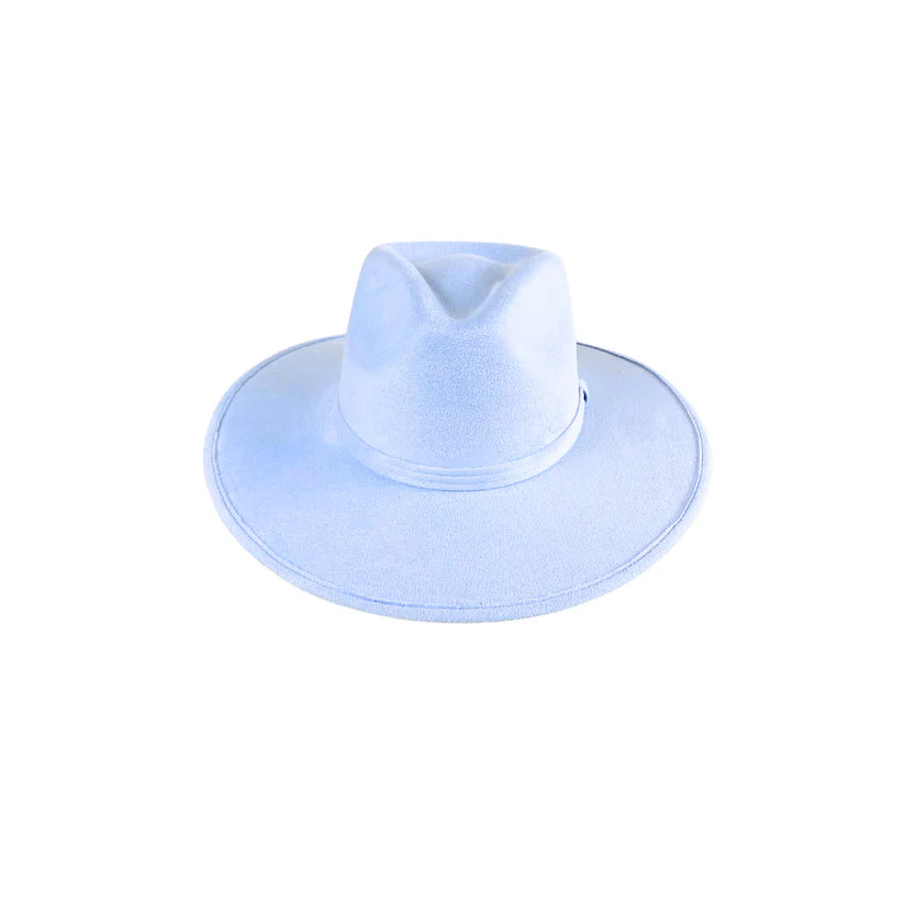 Vegan Suede Rancher - Sky Blue