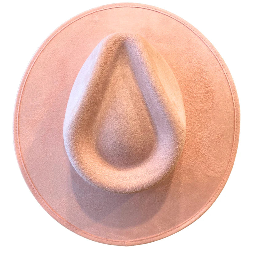 Vegan Suede Rancher - Blush Pink