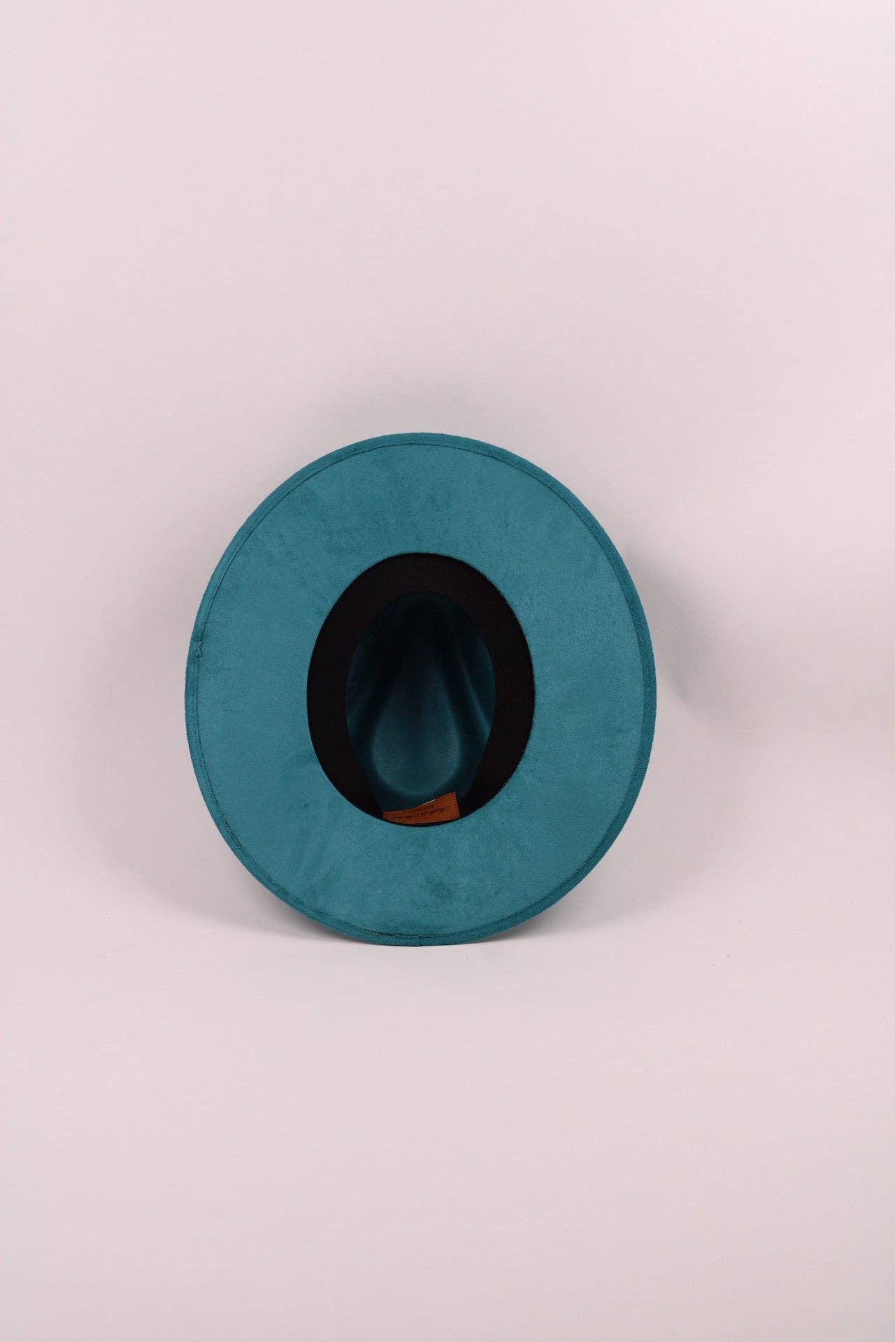 Vegan Suede Rancher Hat - Turquoise