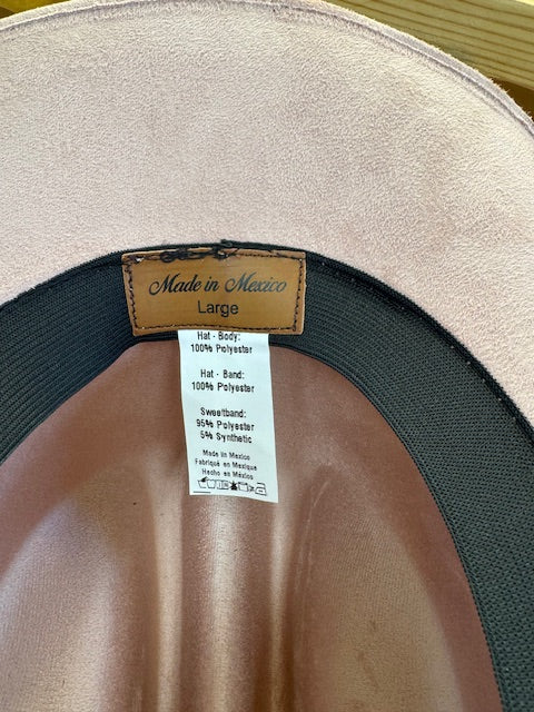 Texana Vegan Suede - Pale Dusty Rose