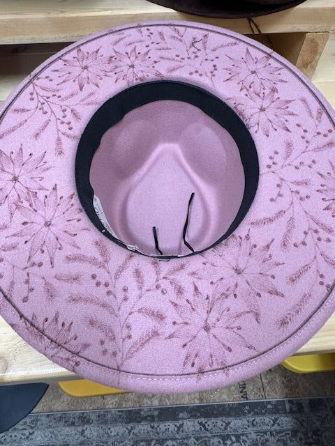 Desi Blush Pink Rancher with Pearl Accents