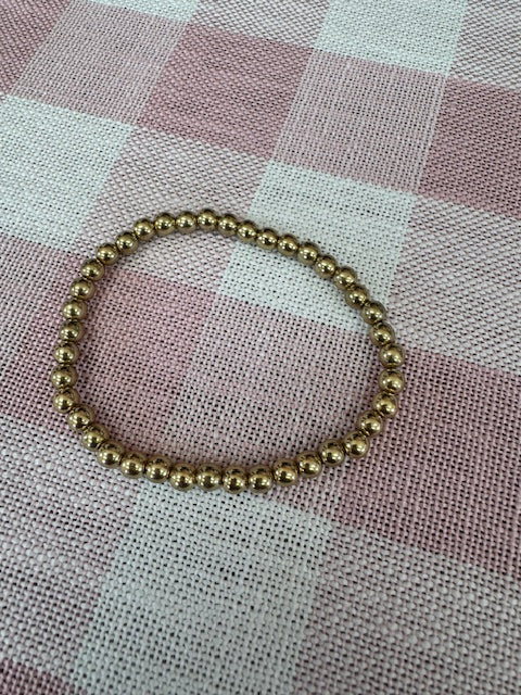 Individual Stretch Bracelets (Silver, Gold, Pink, White)