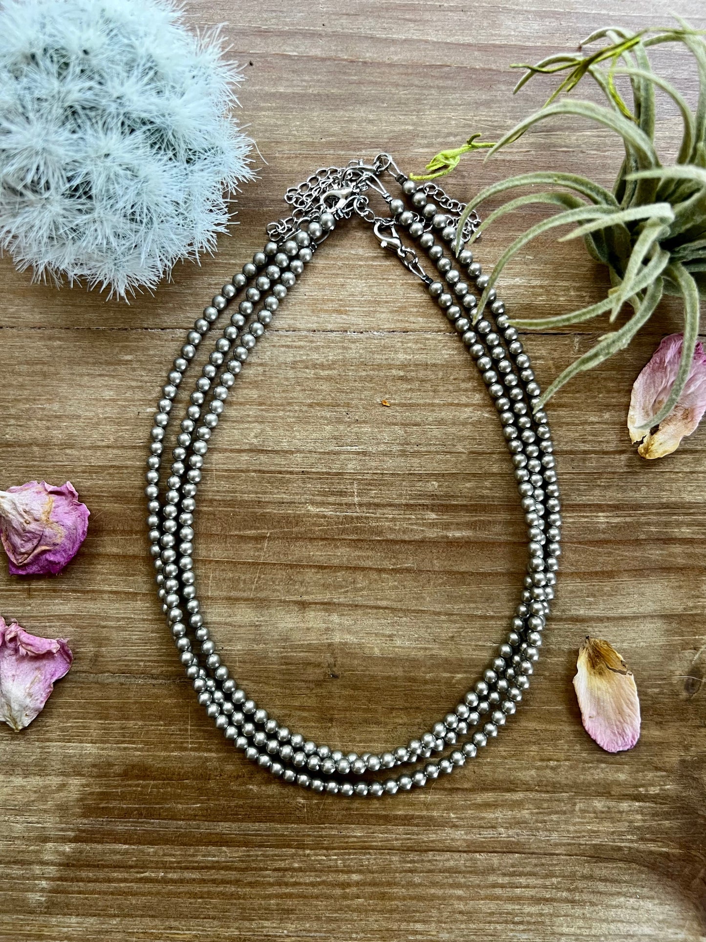 Sterling Silver Pearl Choker