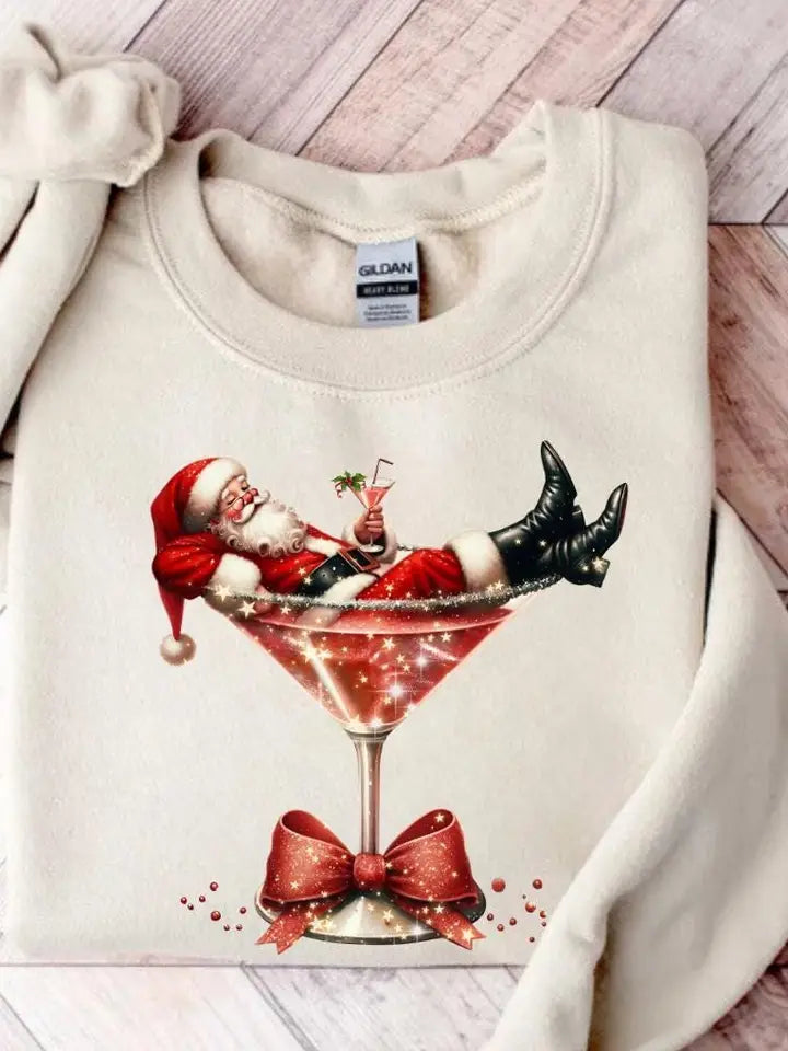 Santa Tini Sweatshirt