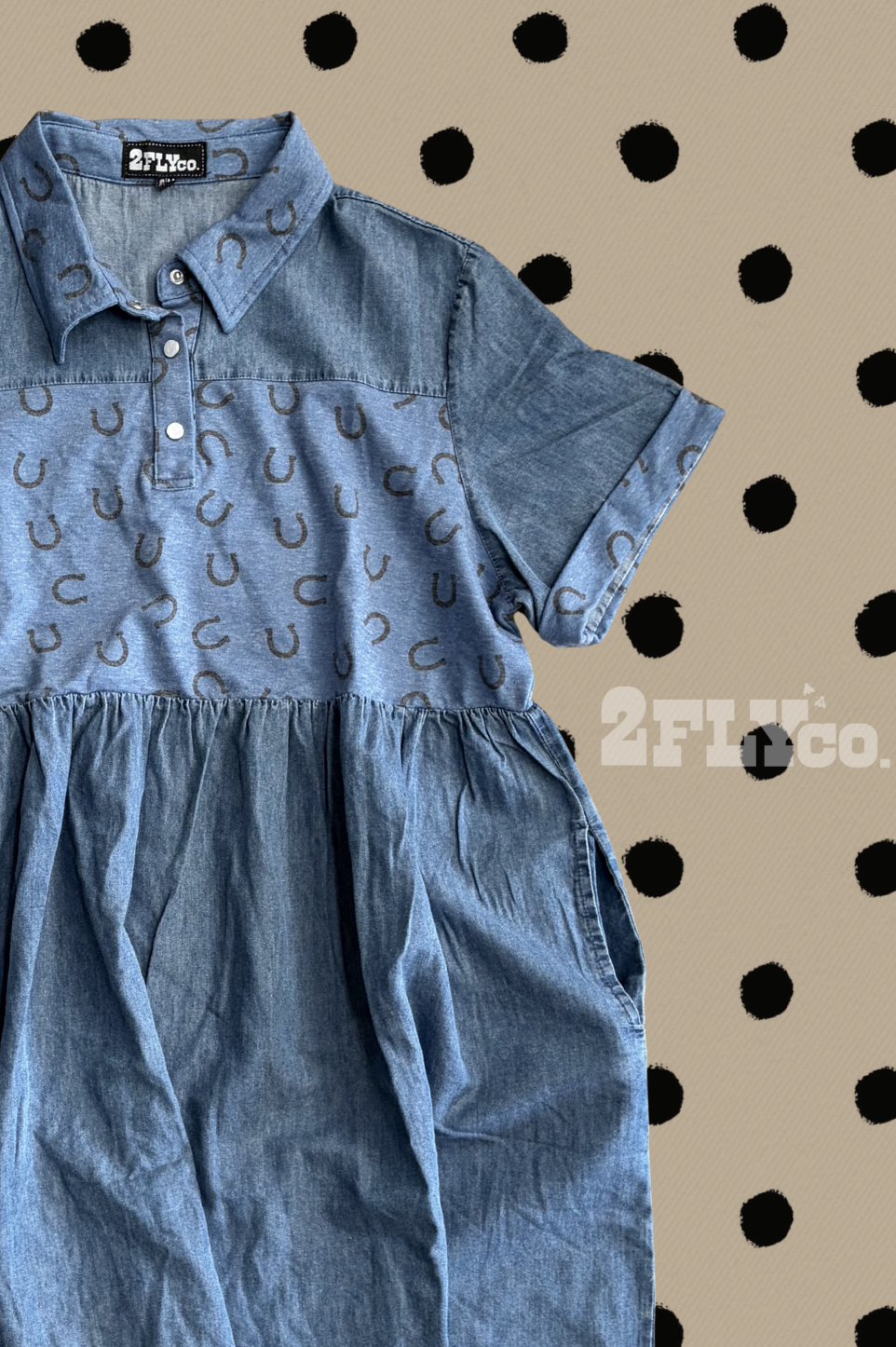HOT TWO TROT DRESS