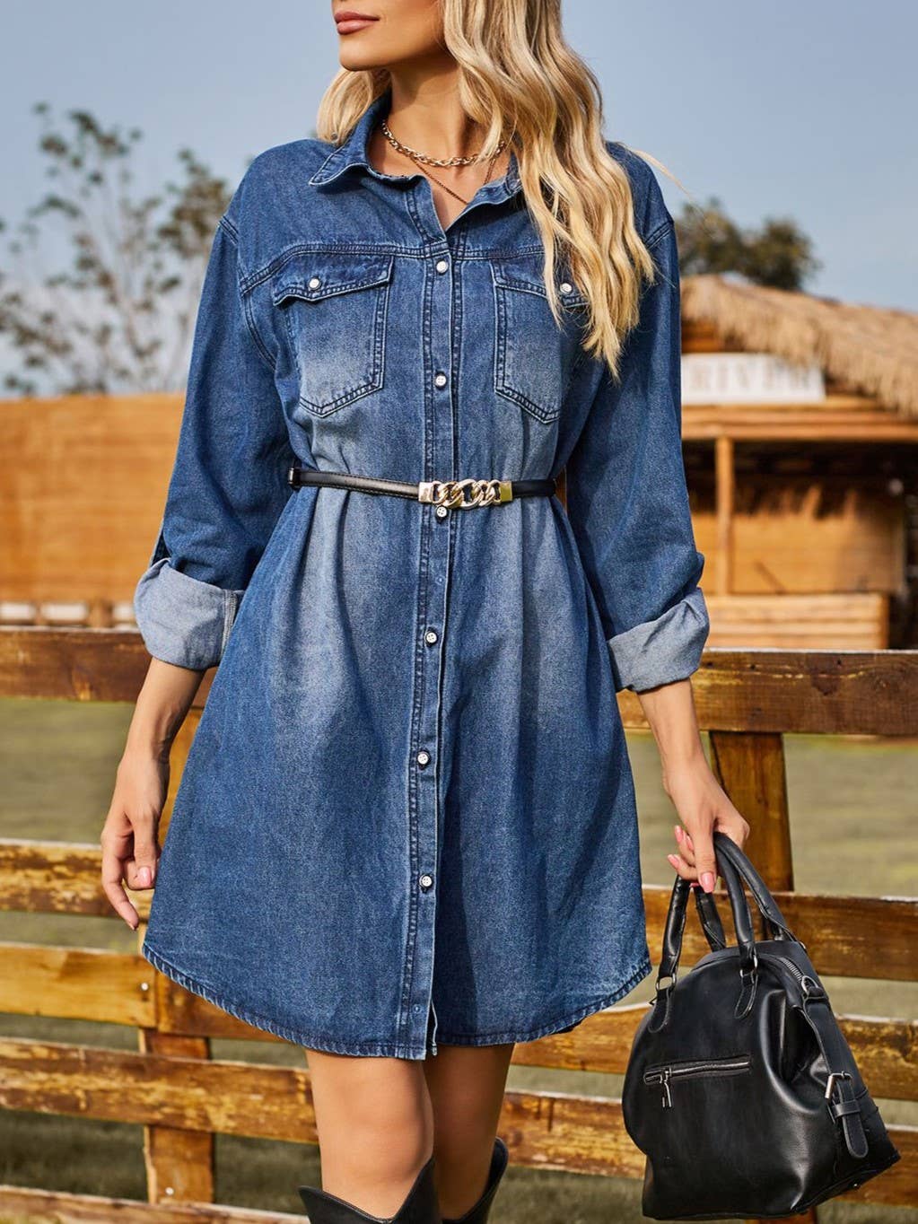 Denim Dress