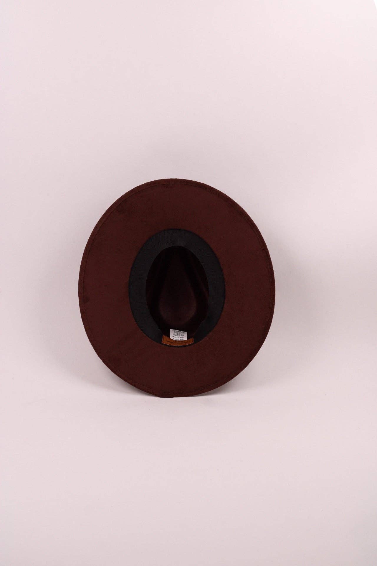 Vegan Suede Rancher Hat - Chocolate