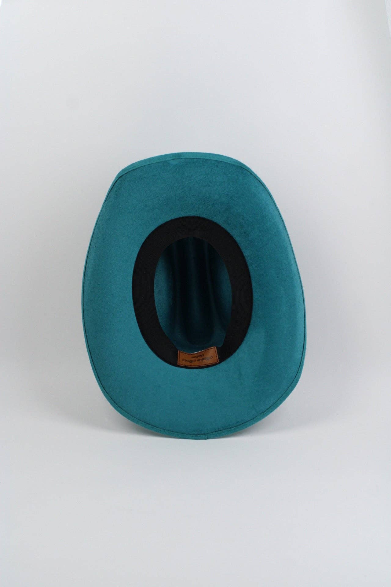 Texana Vegan Suede Cowboy Hat - Turquoise