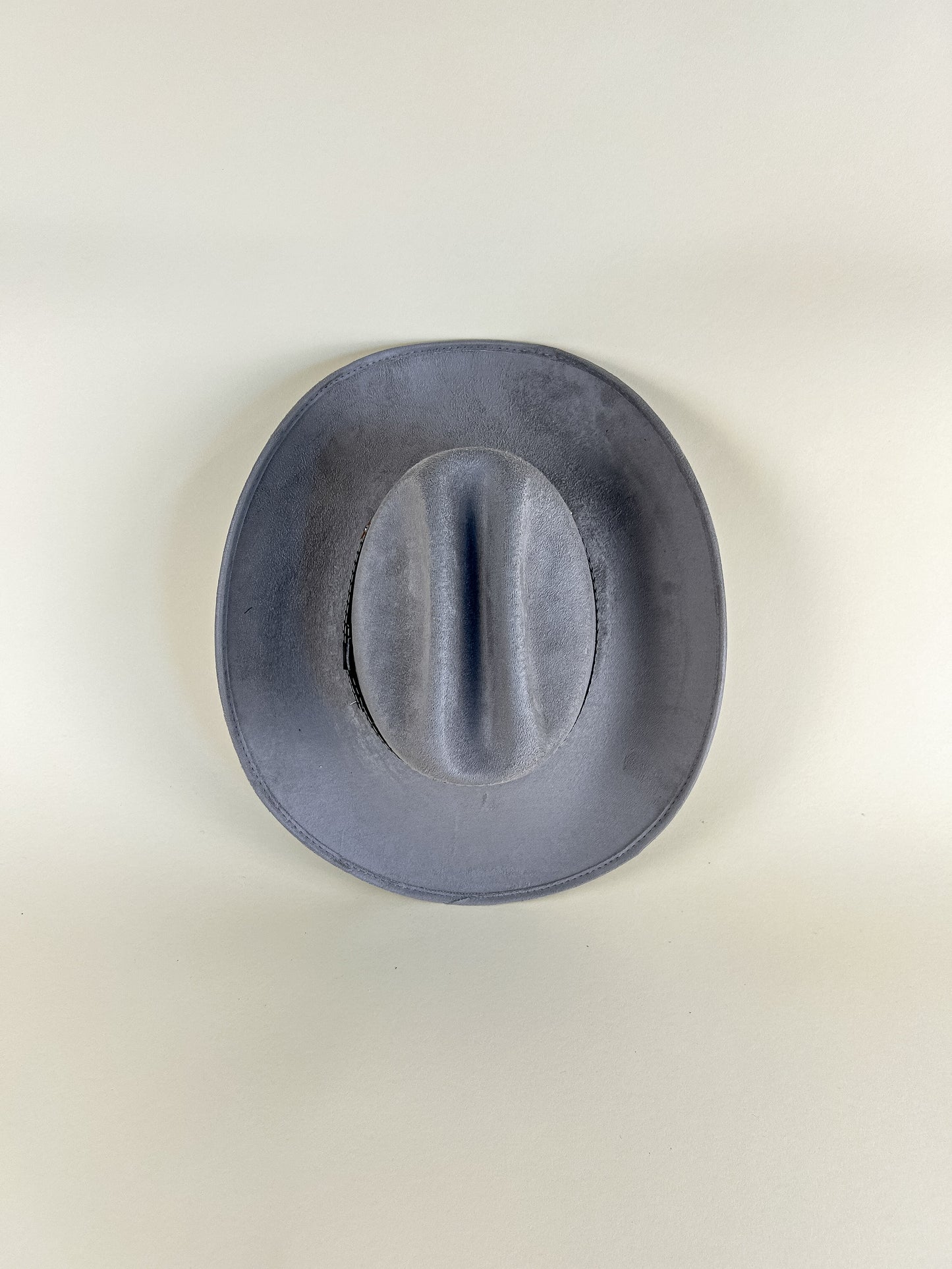 Texana Vegan Suede Cowboy Hat - Grey