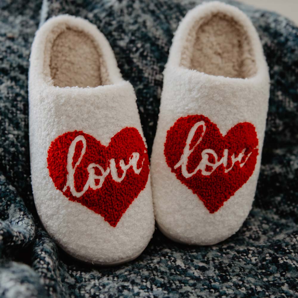 Heart Slippers