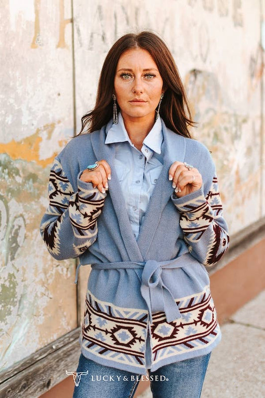 Aztec Knit Cardigan