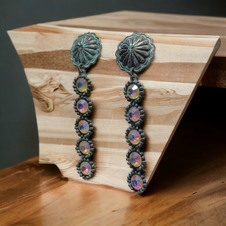 Aurora Borealis Dusk Earrings