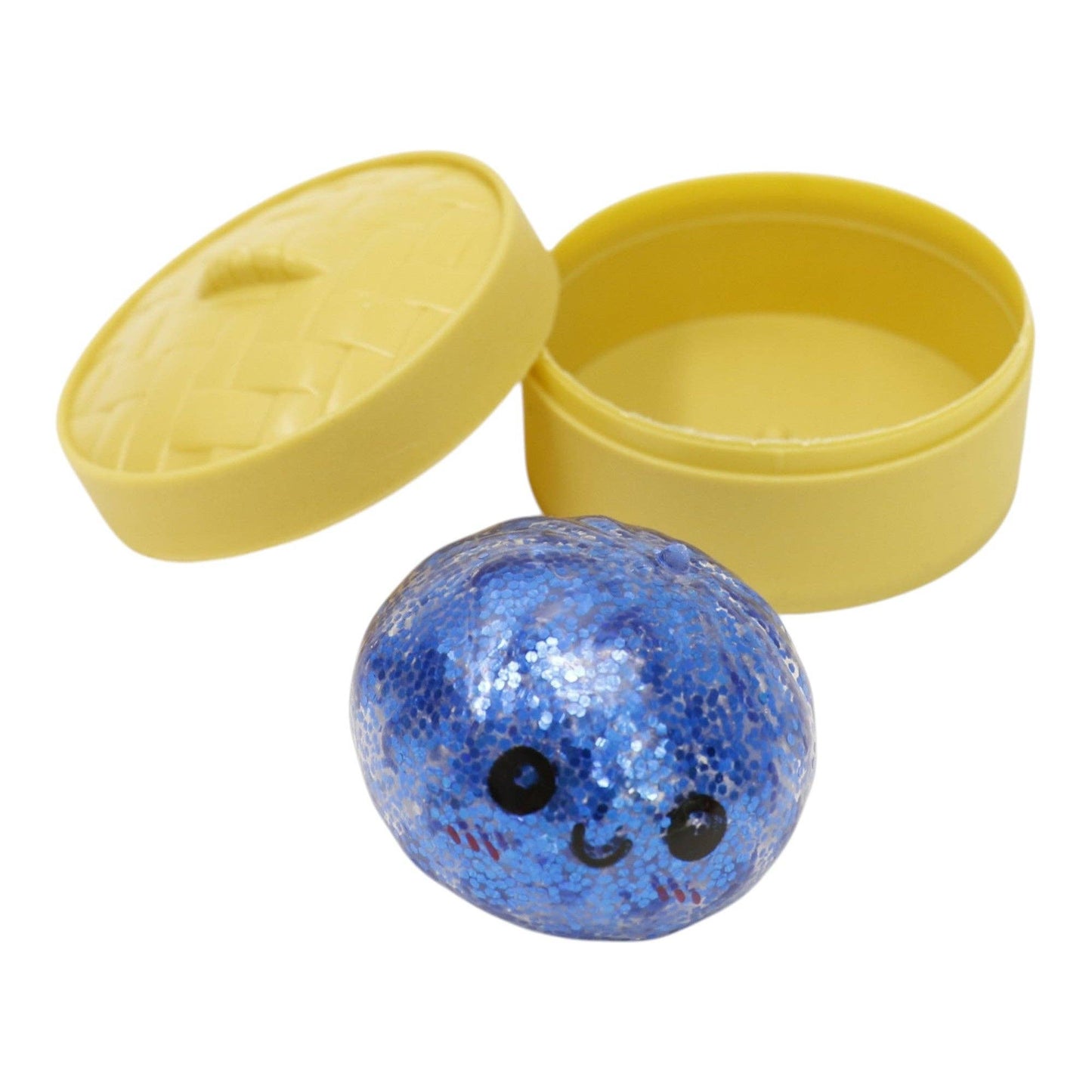Mystery Mini Glitter Gel Bead Squishy Dumpling With Steamer