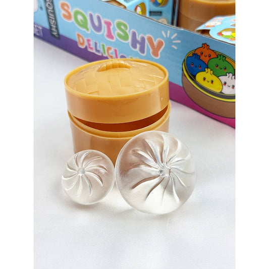 Clear DUO Jelly Dumpling with Steamer
