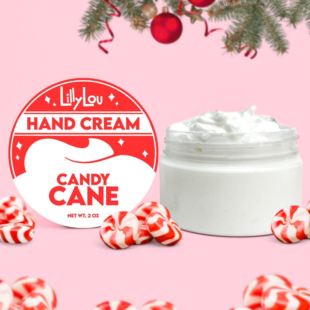 Candy Cane Christmas Hand Cream