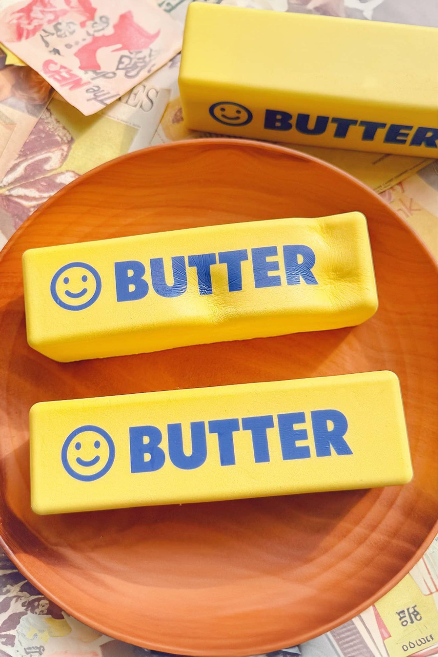 Butter Smile Stress Relieving Squishy Toy
