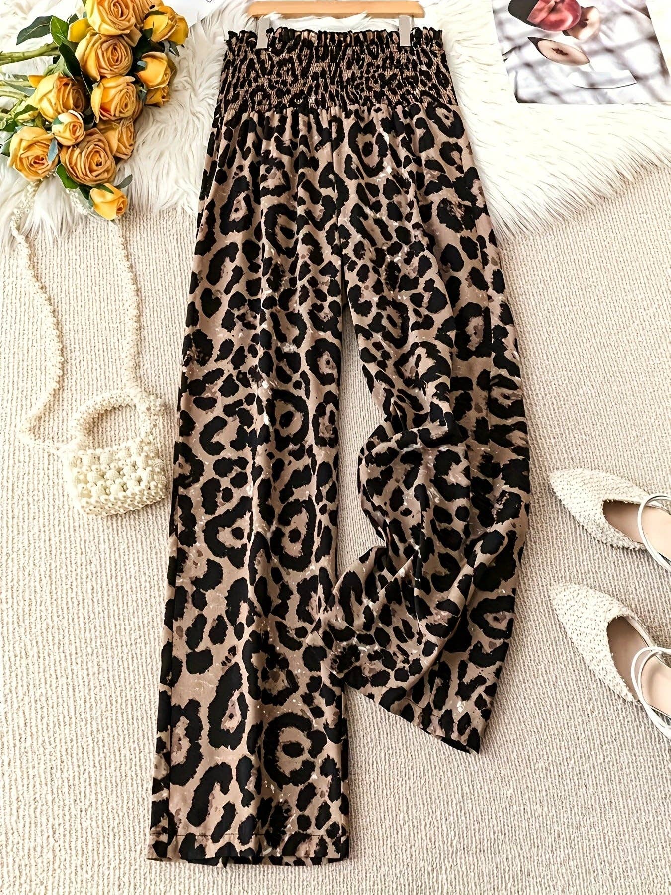 Leopard Print Pant