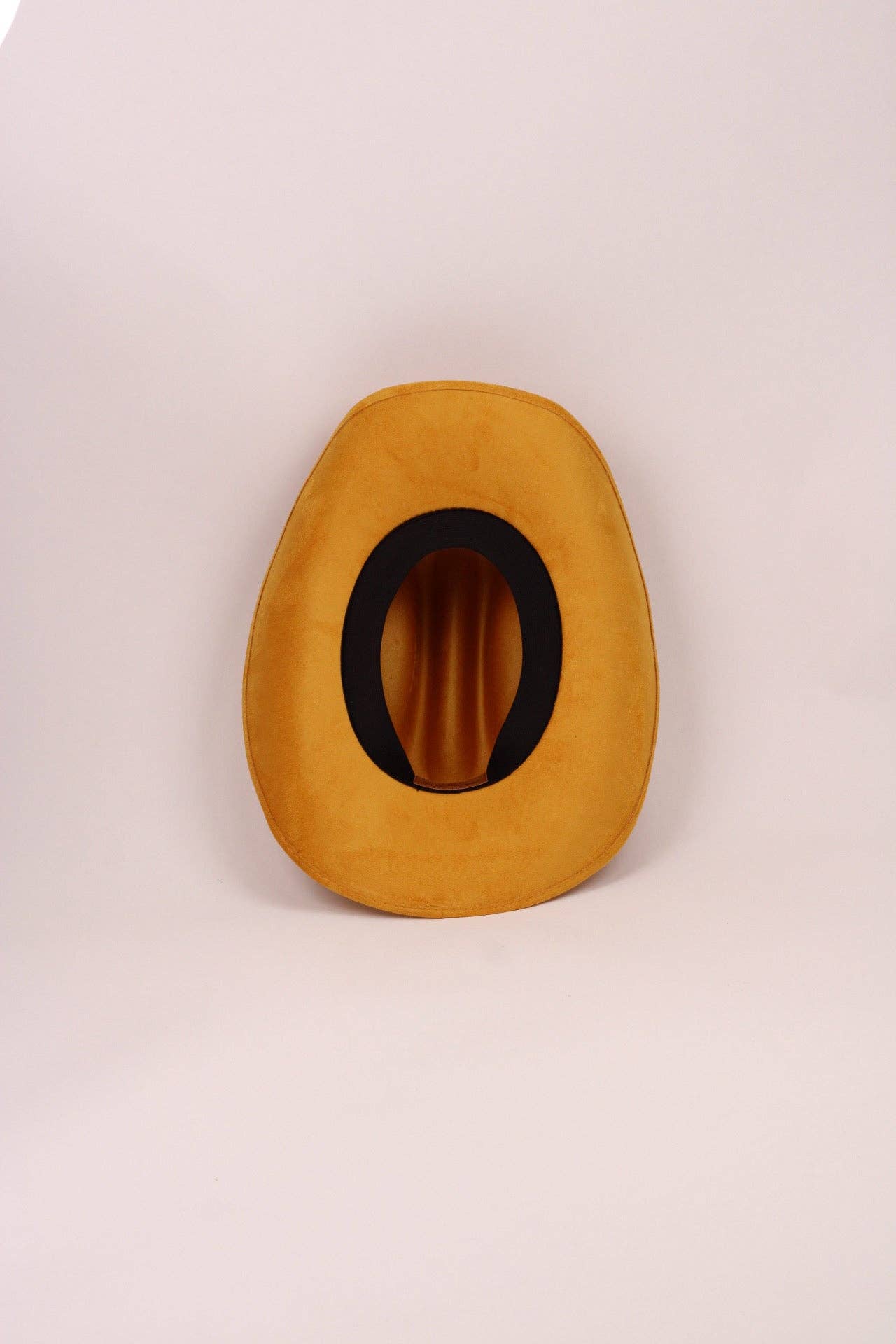 Texana Vegan Suede Cowboy Hat - Mustard