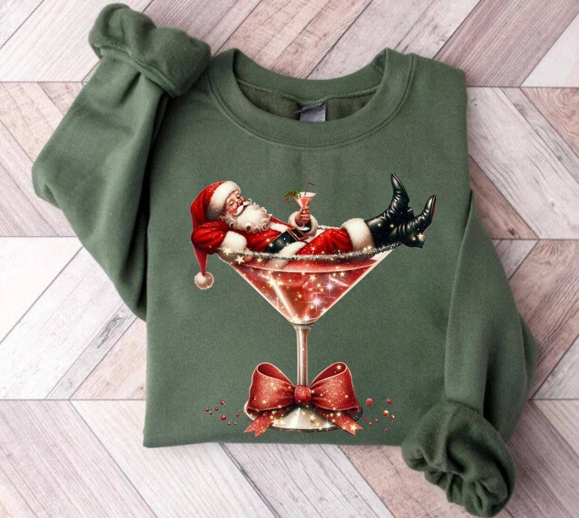 Santa Tini Sweatshirt
