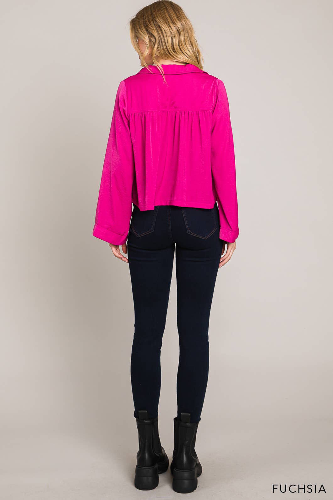 Hot Pink Blouse