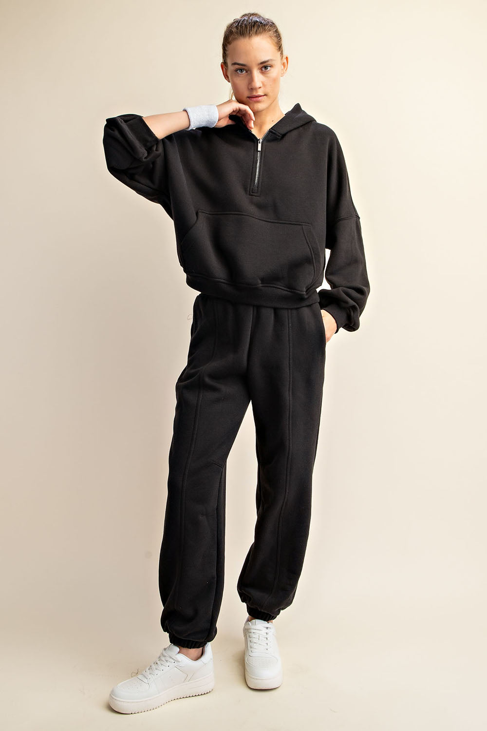 FRENCH TERRY FLEECE JOGGER SWEATPANT