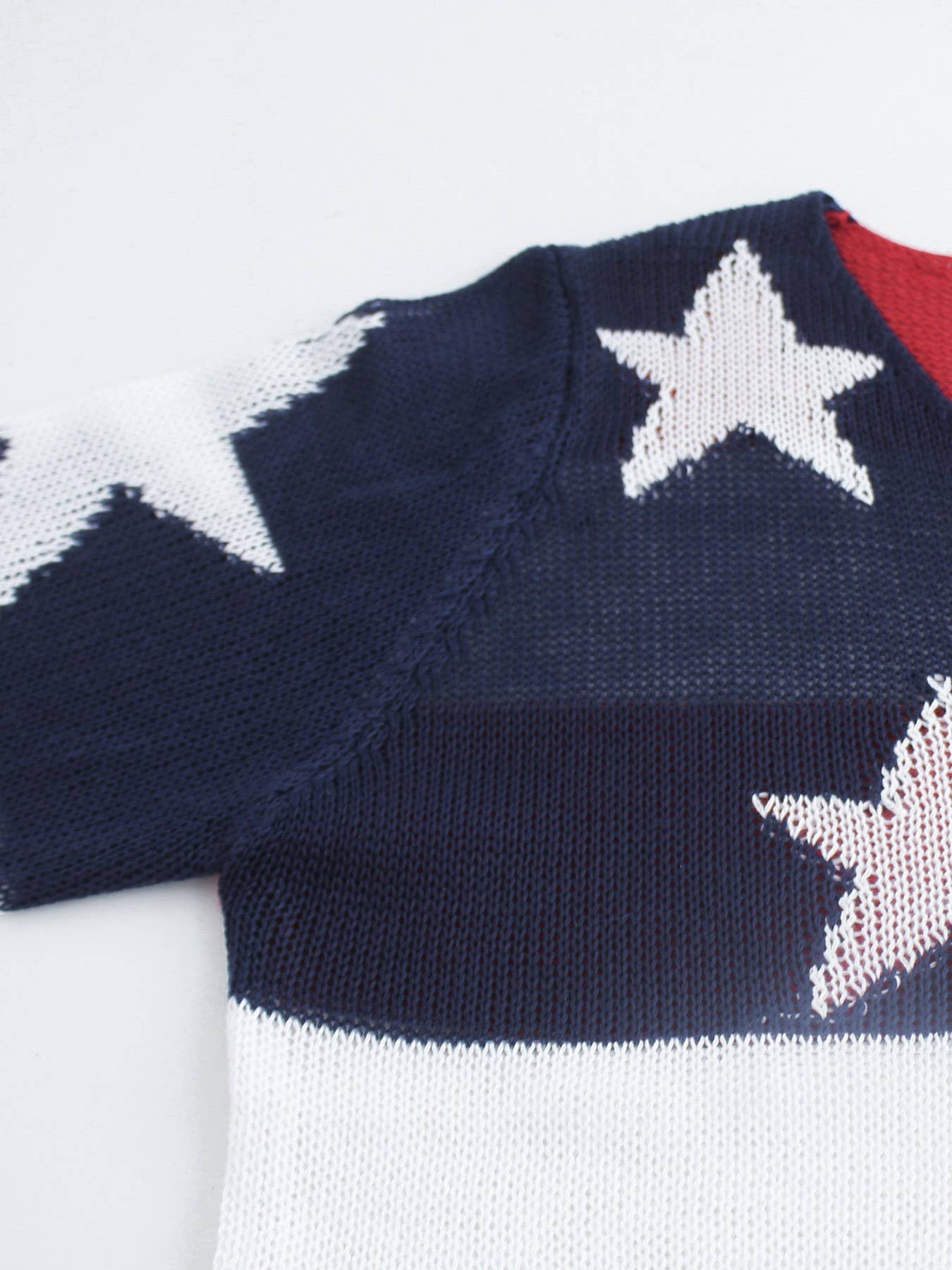 American Flag Sweater