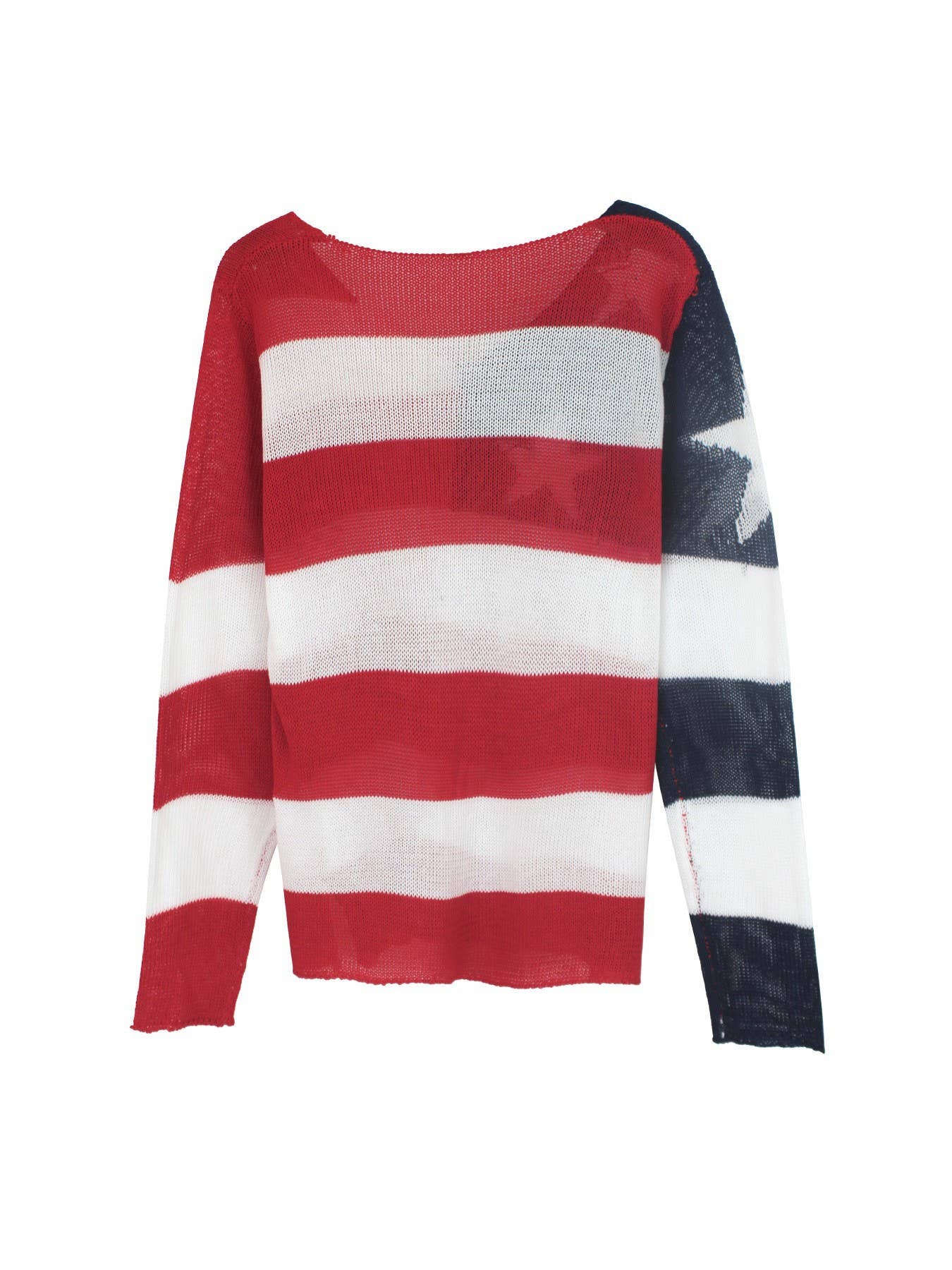 American Flag Sweater