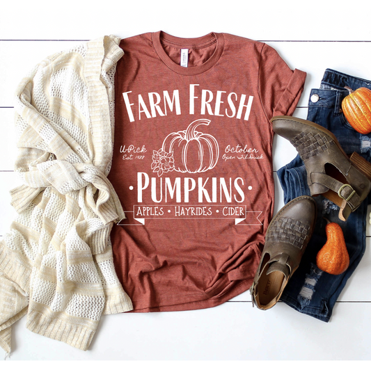 Farm Fresh Pumpkins Tee