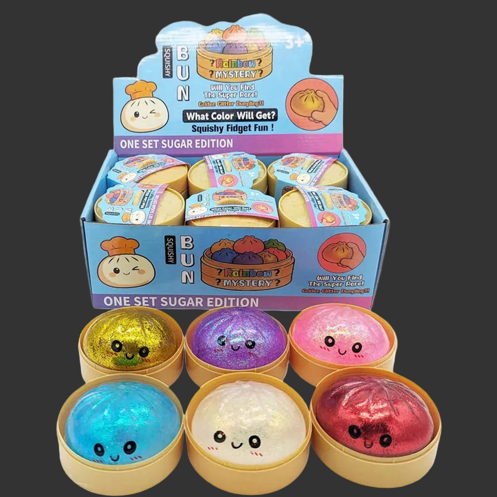 Dumpling Squishy Stress Relief Squeeze Toy