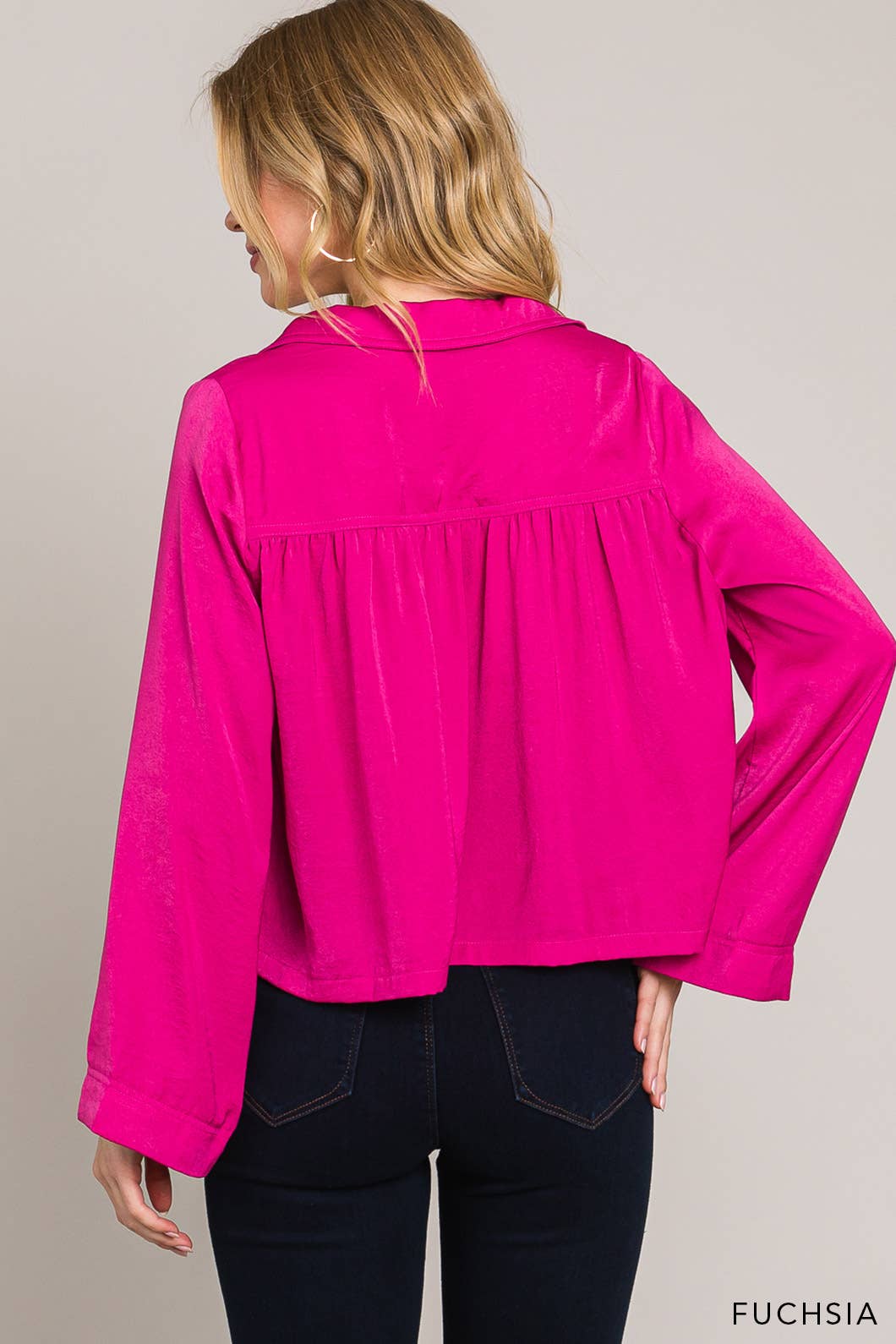 Hot Pink Blouse