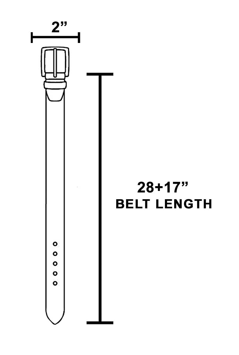 Textured Disc Concho Chain Belt