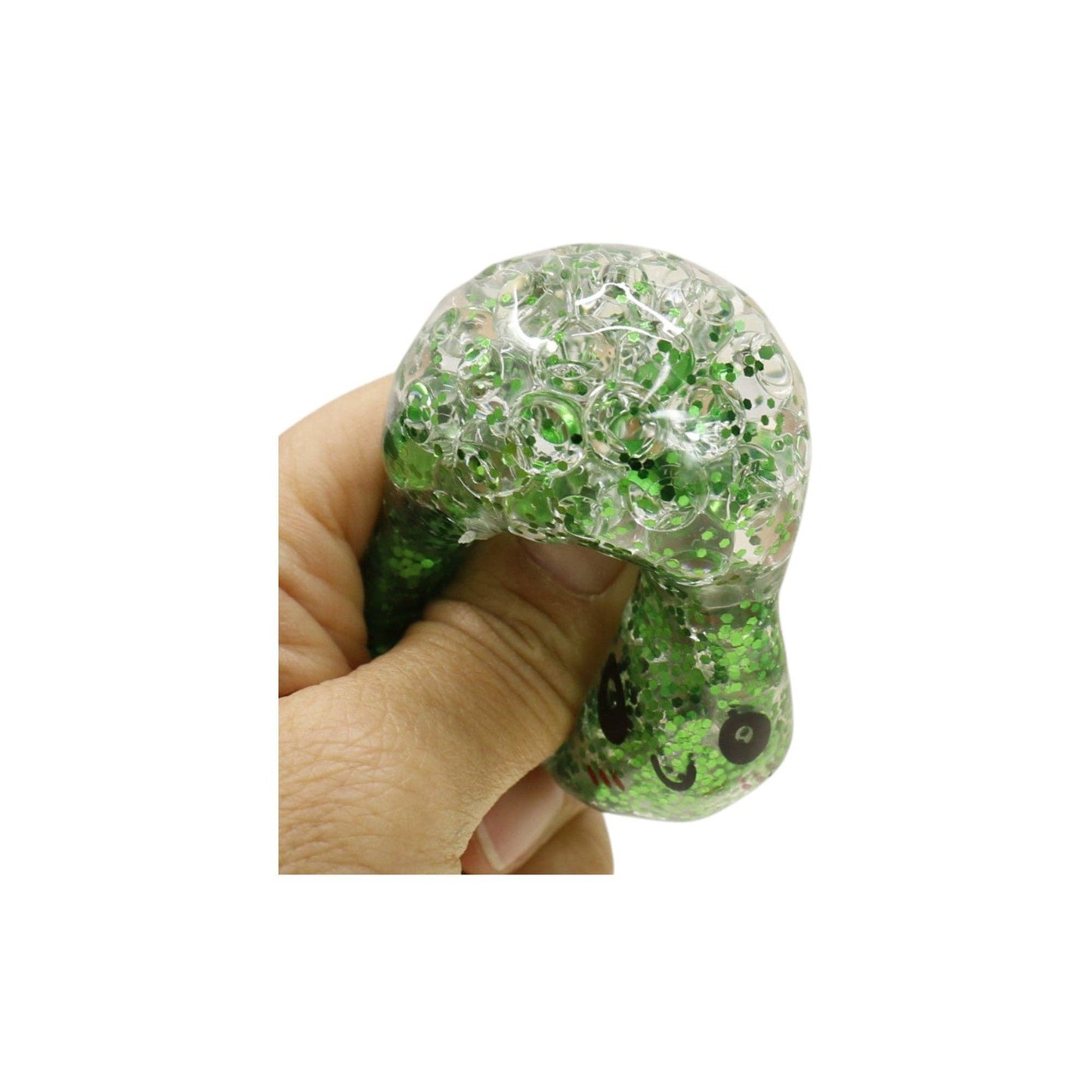 Mystery Mini Glitter Gel Bead Squishy Dumpling With Steamer