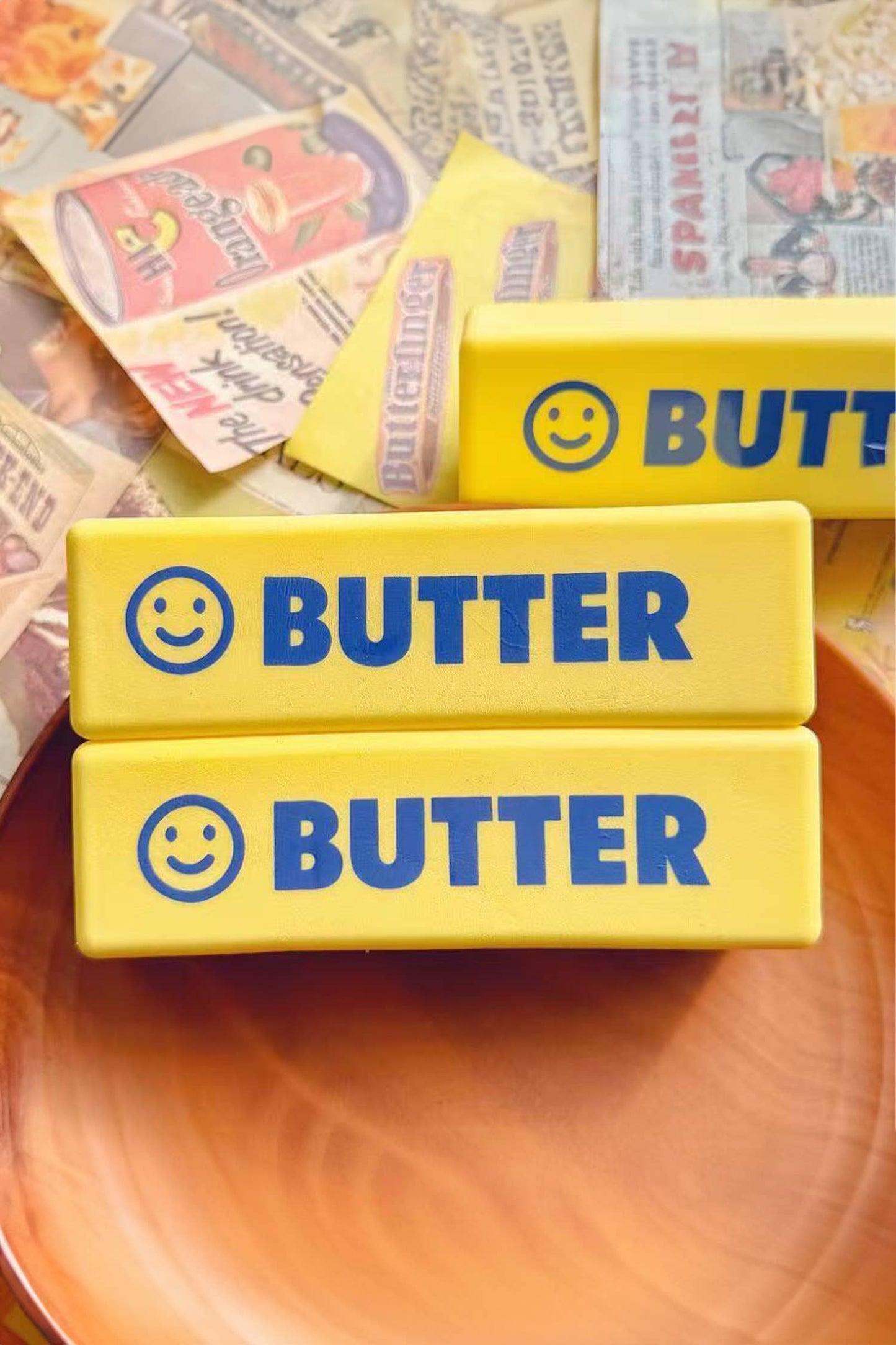 Butter Smile Stress Relieving Squishy Toy