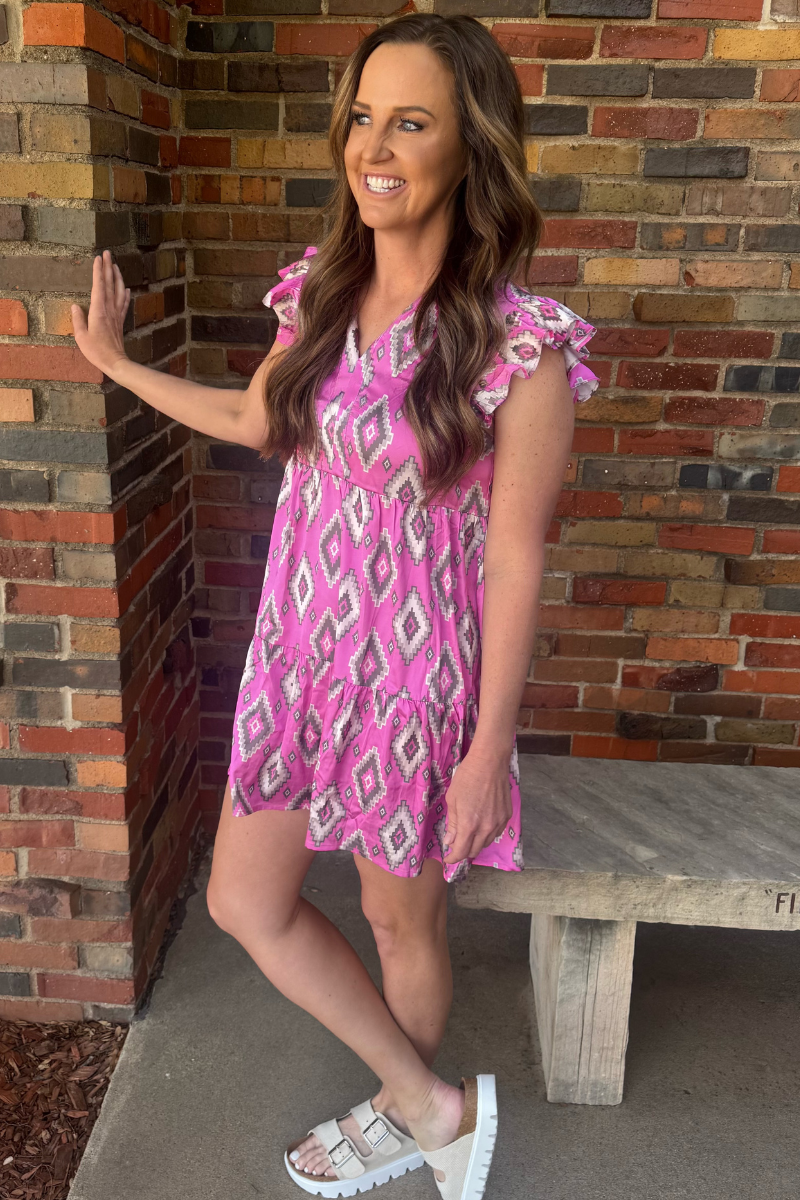 Needed Me Dress Pink