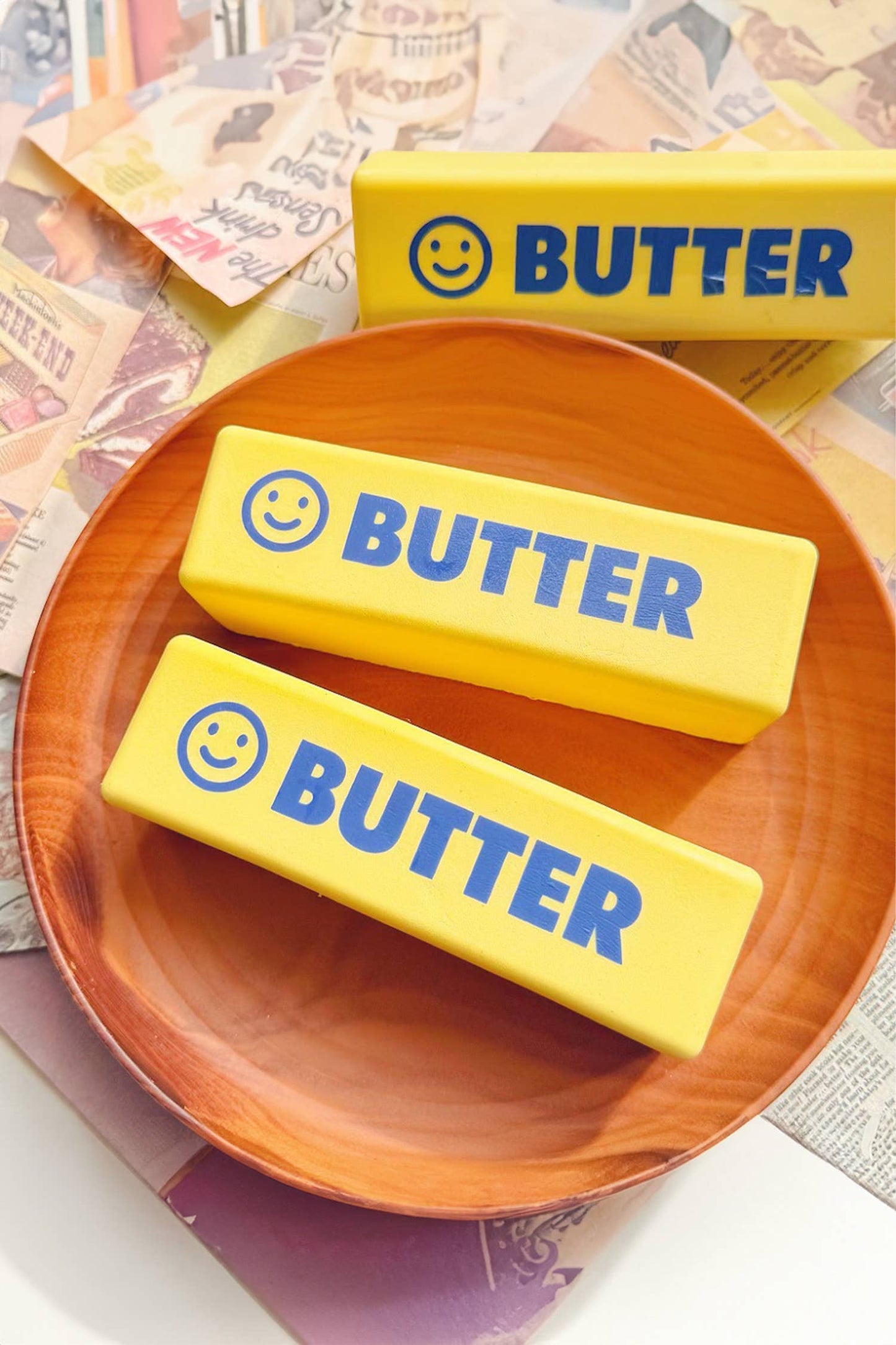 Butter Smile Stress Relieving Squishy Toy