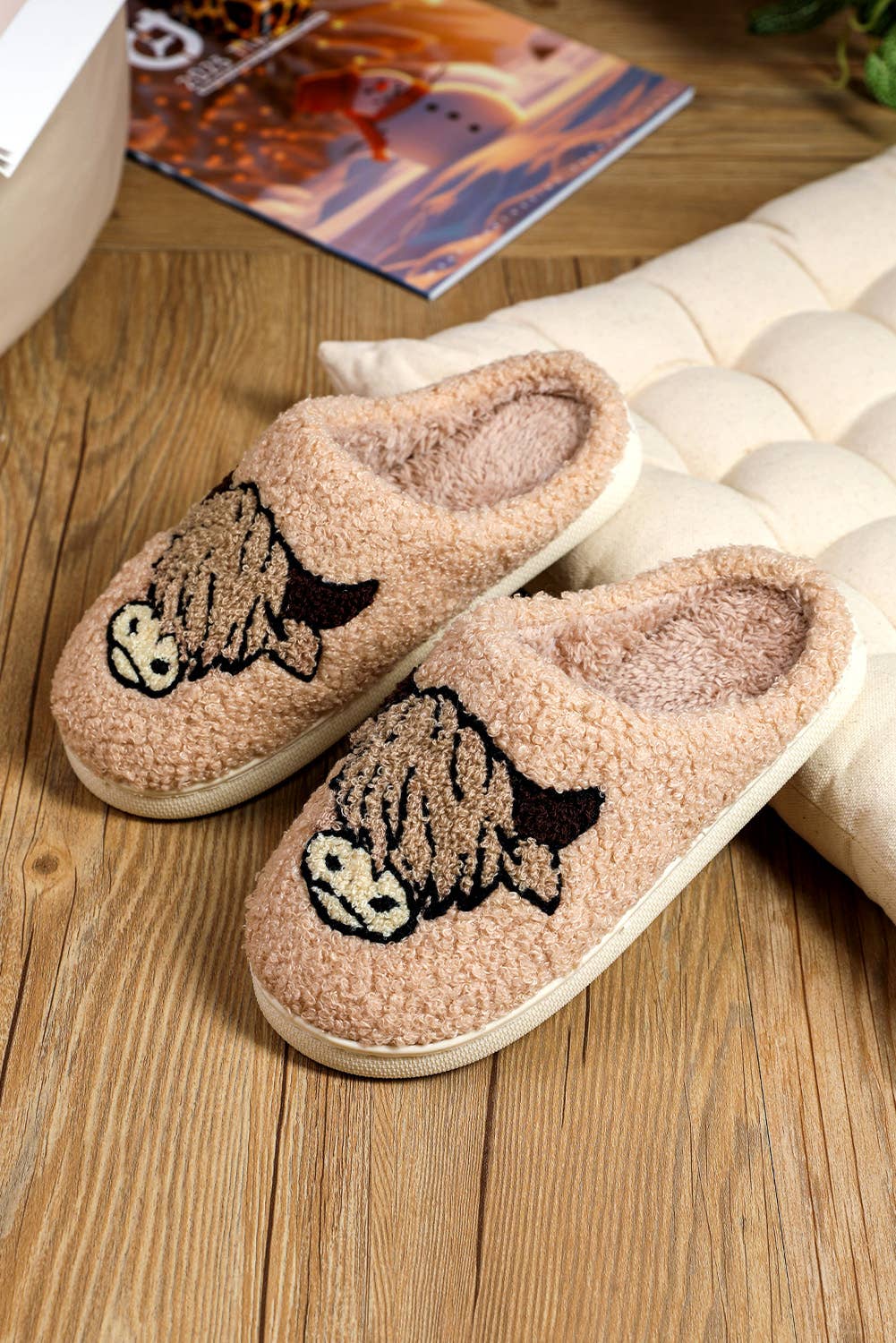 Highland Cow Slippers