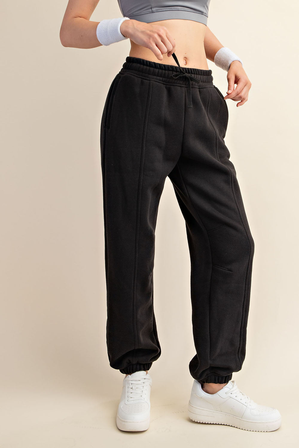 FRENCH TERRY FLEECE JOGGER SWEATPANT
