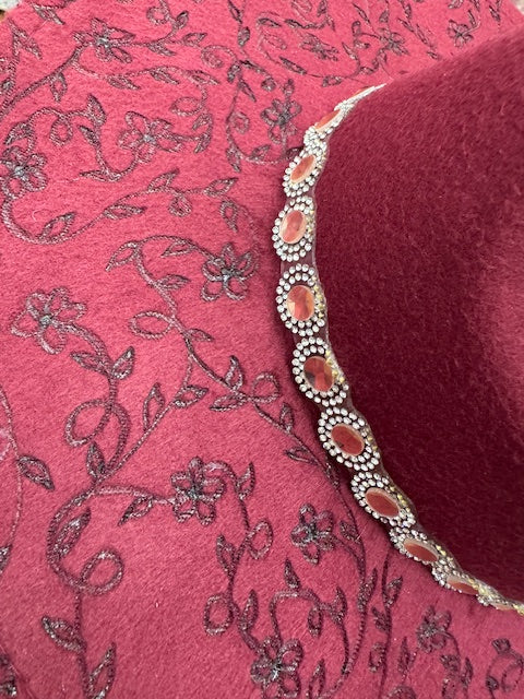 Emma Wine Felt Rancher