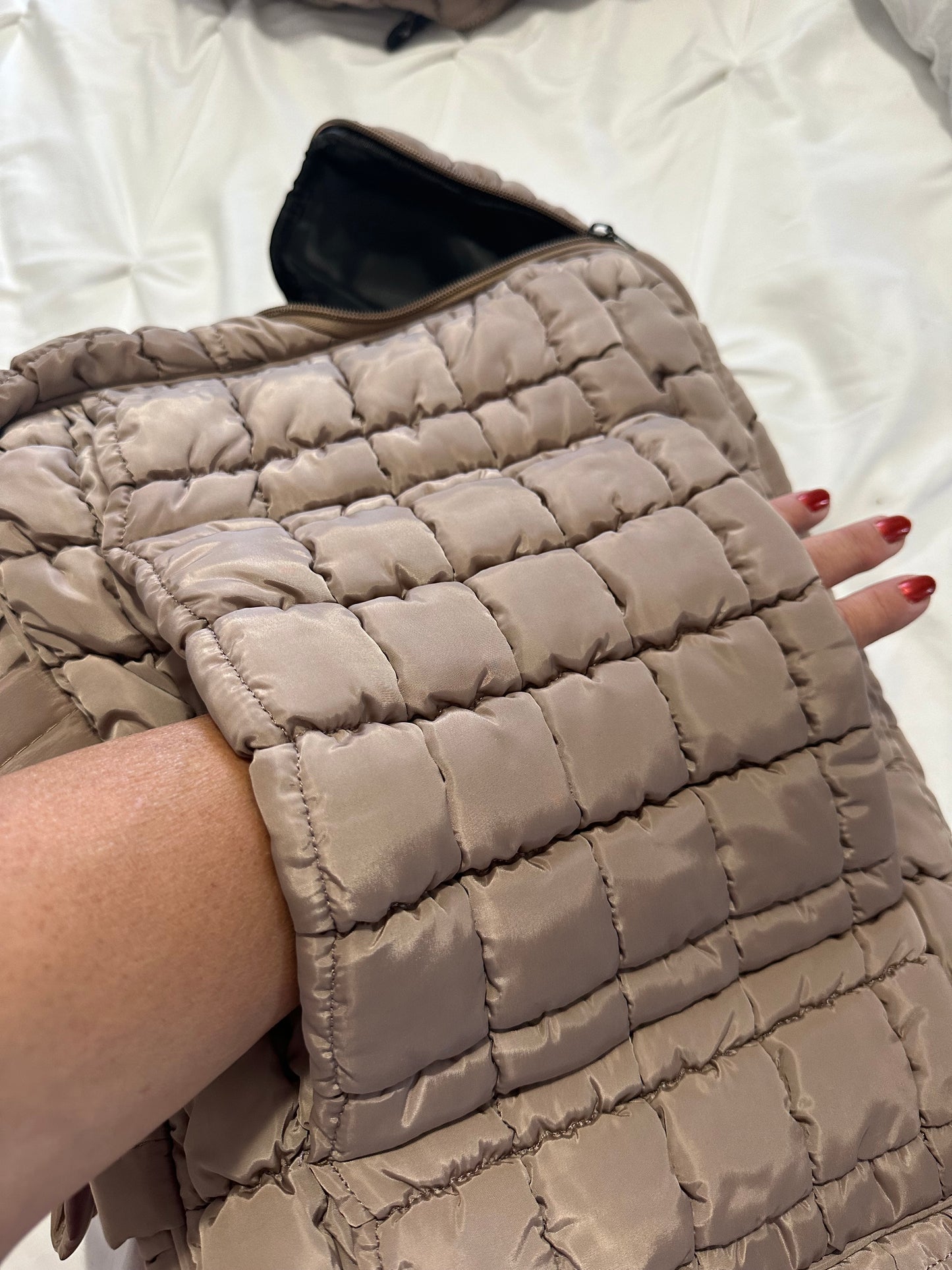 Quilted Weekend Duffel Bag