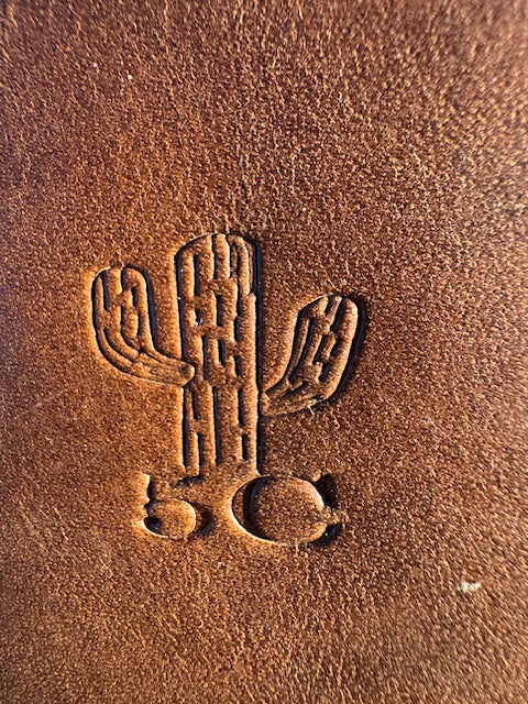 5C Handmade Leather Boot Wallet