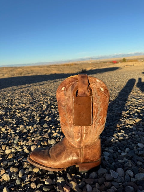 5C Handmade Leather Boot Wallet