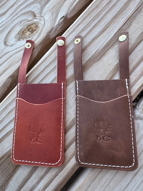 5C Handmade Leather Boot Wallet