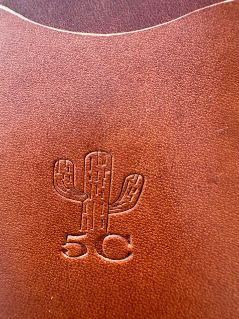5C Handmade Leather Boot Wallet