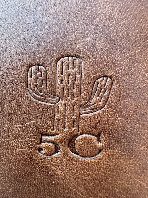 5C Handmade Leather Boot Wallet