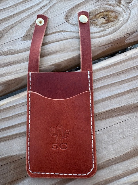 5C Handmade Leather Boot Wallet