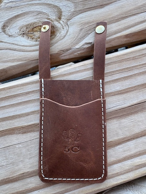 5C Handmade Leather Boot Wallet