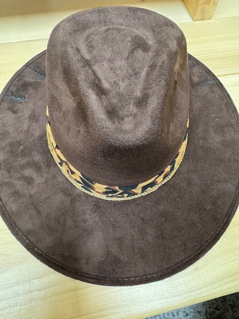 Jolene Chocolate Faux Suede Rancher