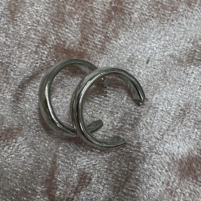 Silver Small Hoop Earrings