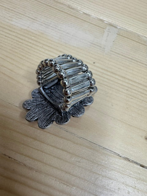 Red Concho Stretch Ring